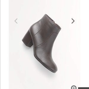 New J.Jill Brown Ankle Booties Size 7